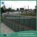 hot dipped galvanized hesco bastion flood barrier export hesco bastion wall